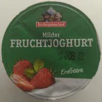 Milder Fruchtjoghurt - Erdbeere