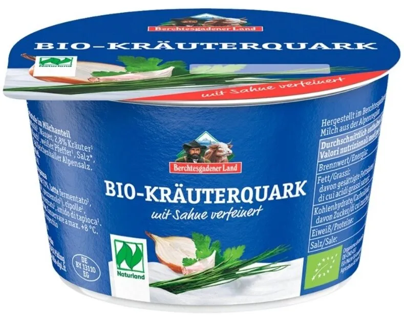 Sýr čerstvý s bylinkami BIO
