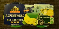 Alpenzwerg Bio-Joghurt Banane