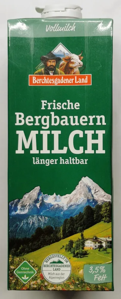 Bergbauern Milch