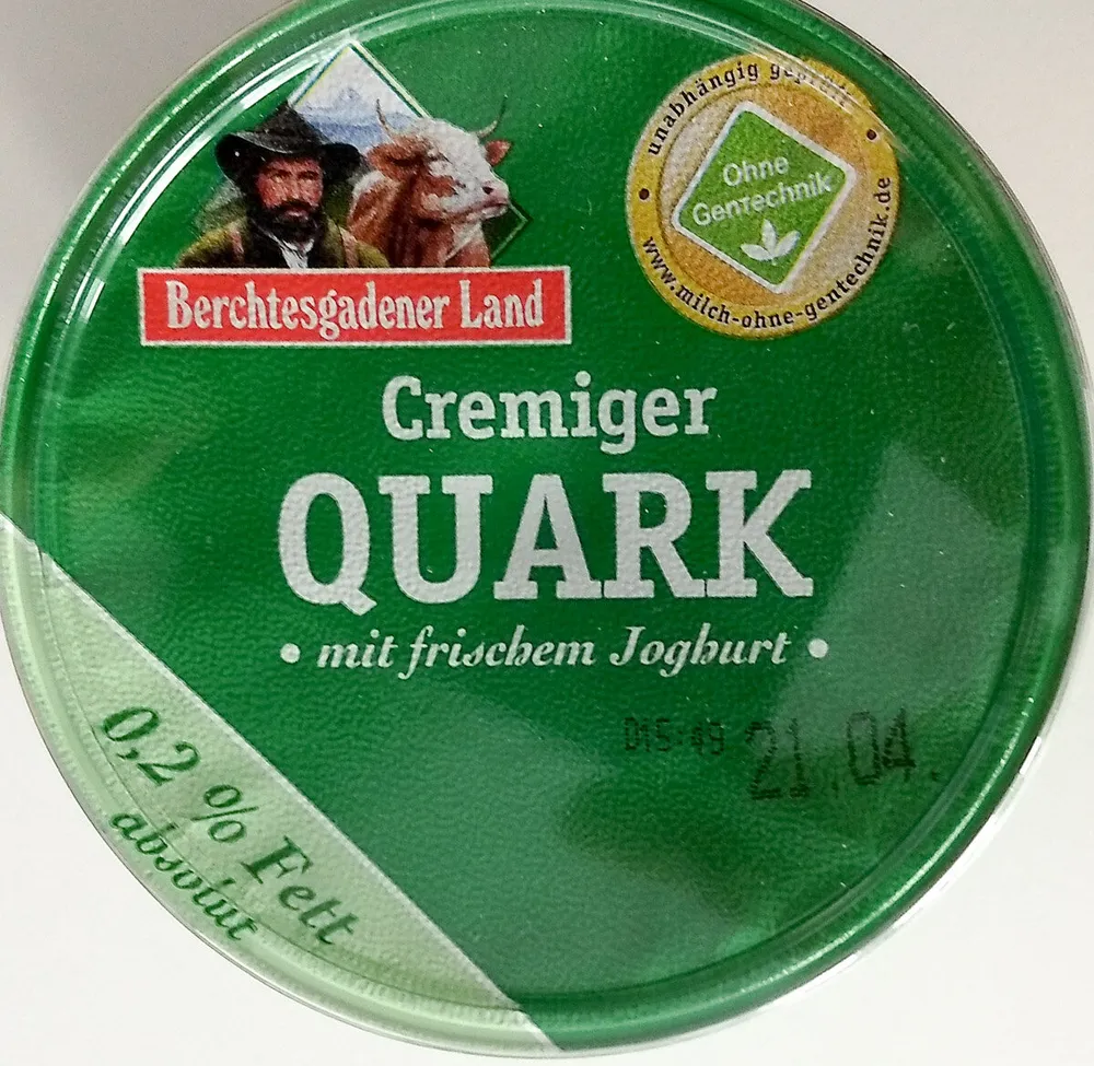 Cremiger Quark 0,2% Fett