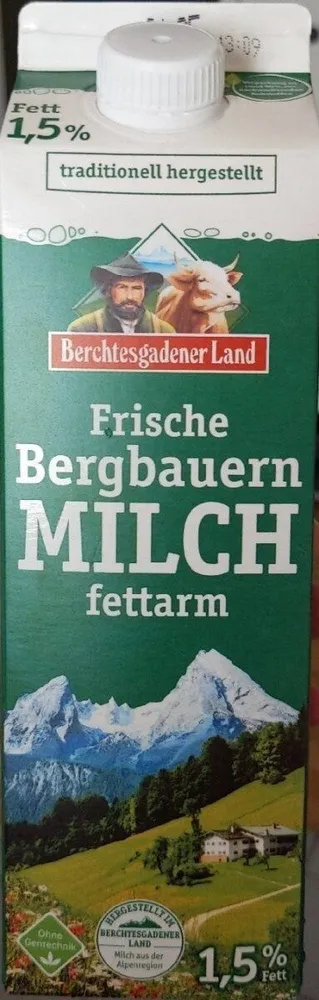 Frische Bergbauern Milch fettarm