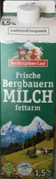 Frische Bergbauern Milch fettarm