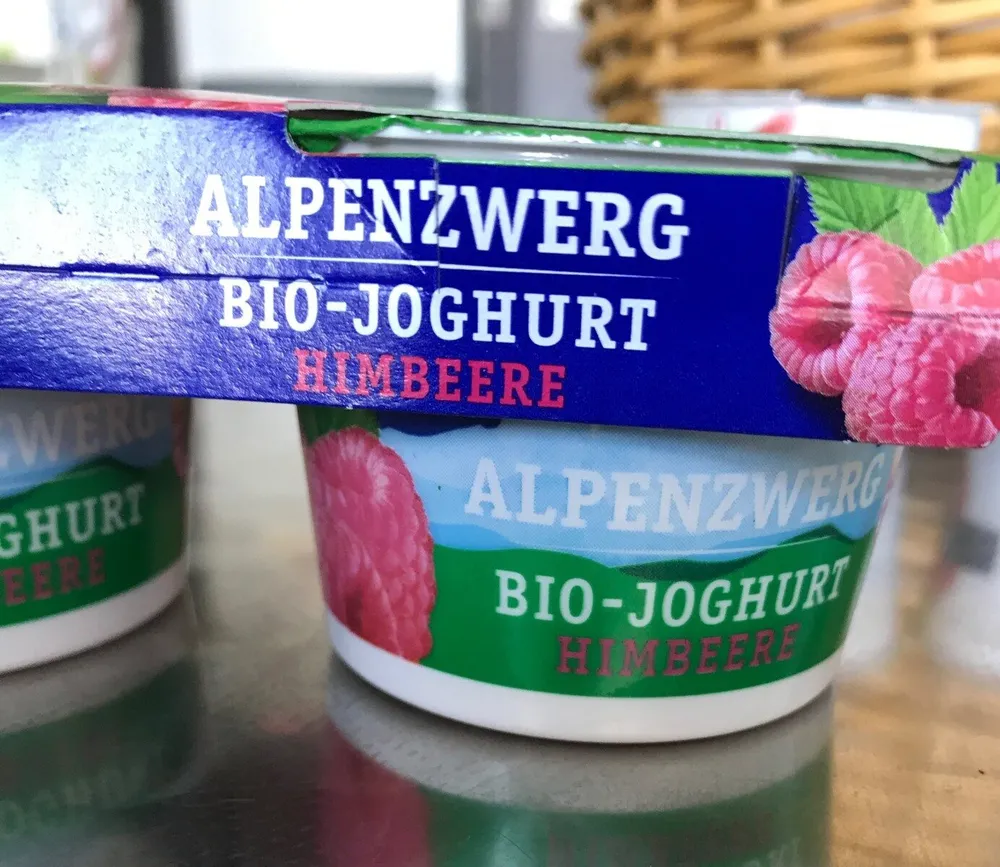 Alpenzwerg Bio-Joghurt Himbeere