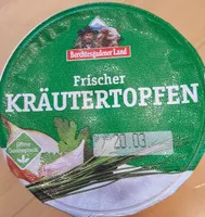 Frischer Kräutertopfen