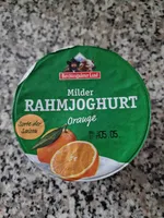 Milder Rahmjoghurt Orange