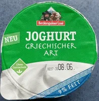Joghurt griechischer Art