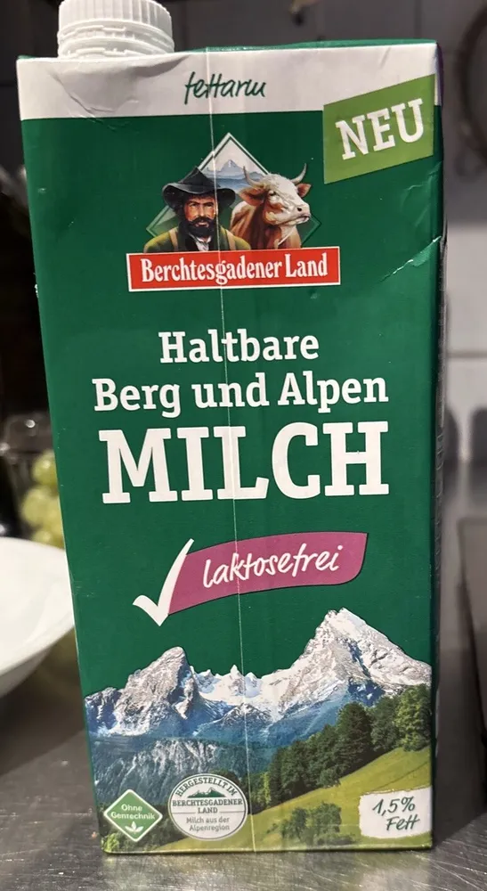 Laktosefreie Milch 1,5%