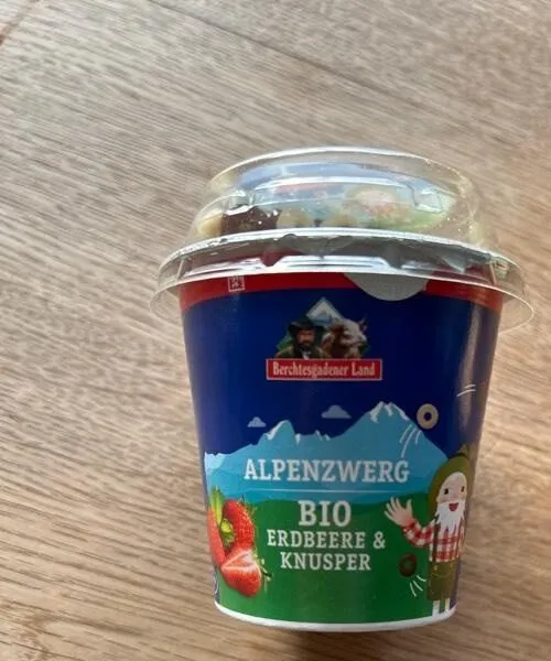 Alpenzwerg Bio Erdbeer Knusper