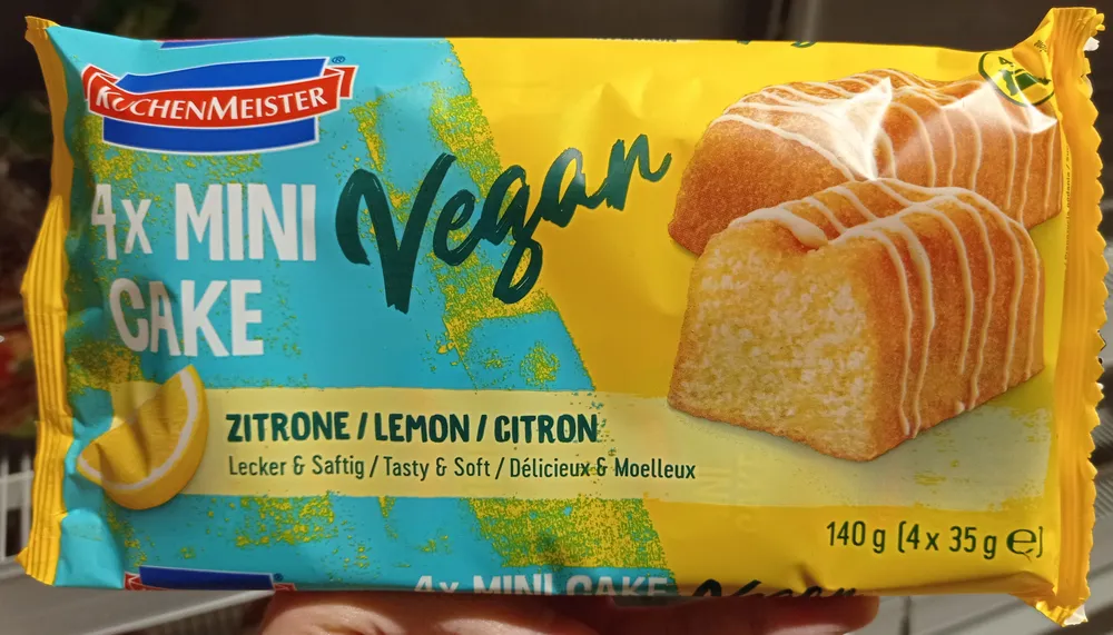 4 x Mini-Cake Vegan - Zitrone