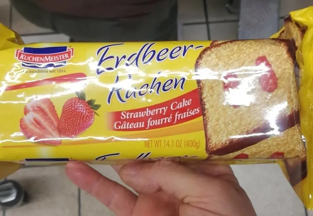 Gâteau fourrée fraises