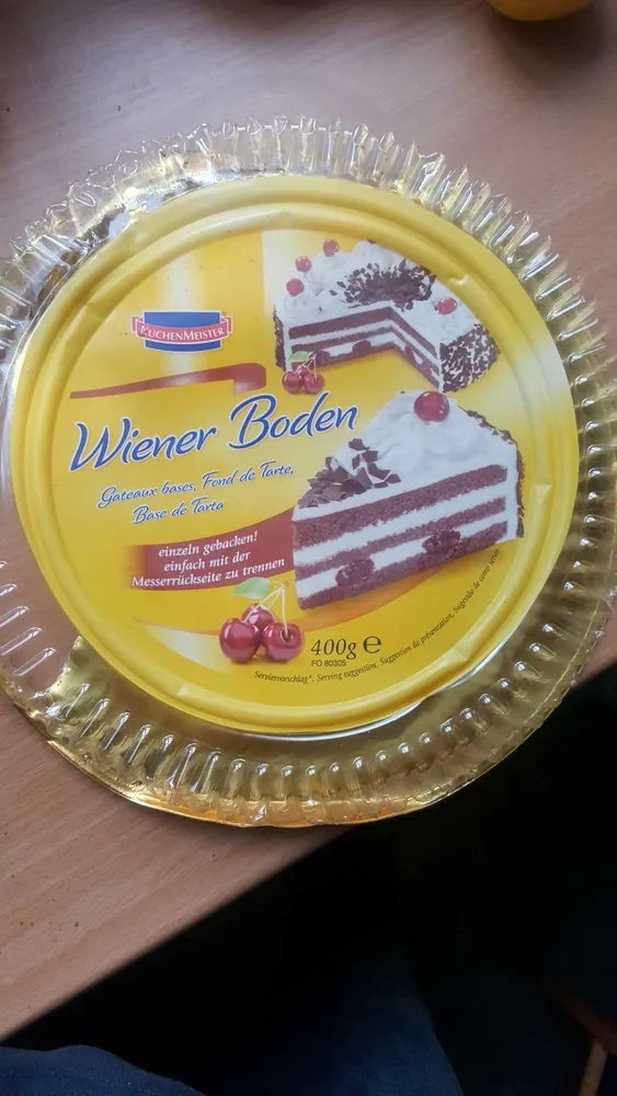 Kuchenmeister Fond Viennois Foncé 400 gr, 1 Pièce