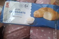 Gefüllte Croissants Milchcreme