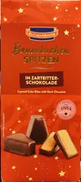 Baumkuchenspitzen in Zartbitterschokolade