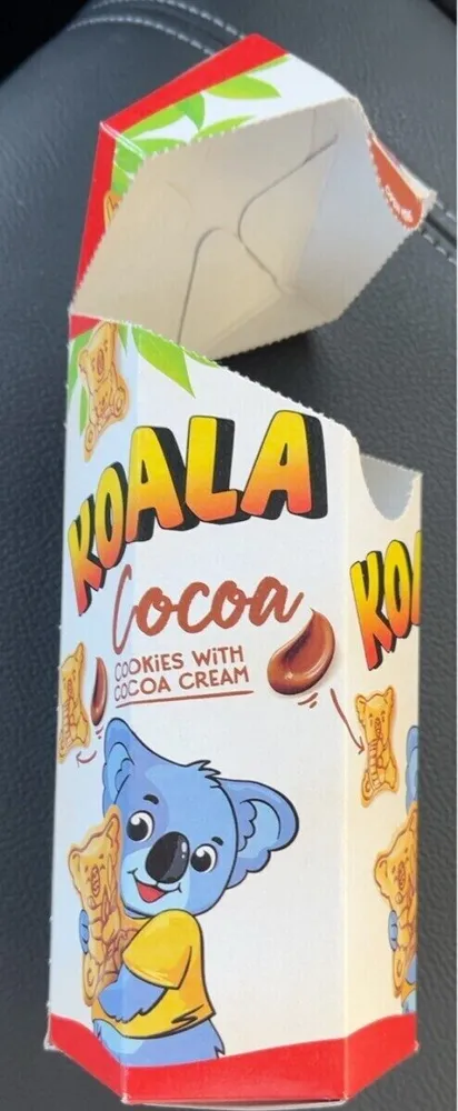 Koala Cocoa Cookies with cocoa cream