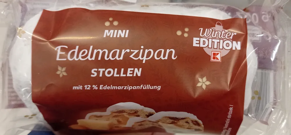 Mini Edelmarzipan Stollen