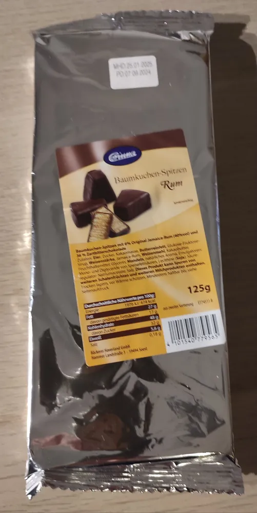 Baumkuchen-Spitzen Rum