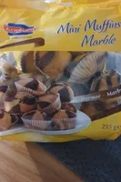 Mini muffins marble