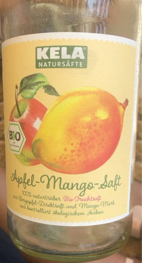 Apfel mango saft