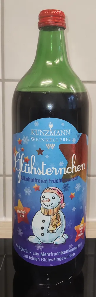 Glühsternchen - Alkoholfreier Früchtepunsch