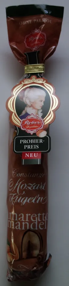 5x Constanze Mozart Kugeln Amaretto Mandel