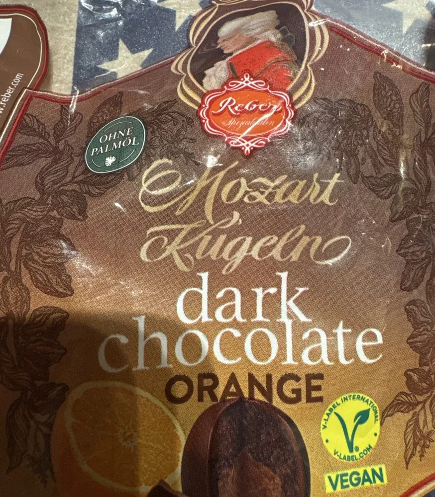 Mozartkugeln dark chocolate Orange