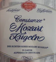 Mozart Kugeln in Alpenmilch-Schokolade