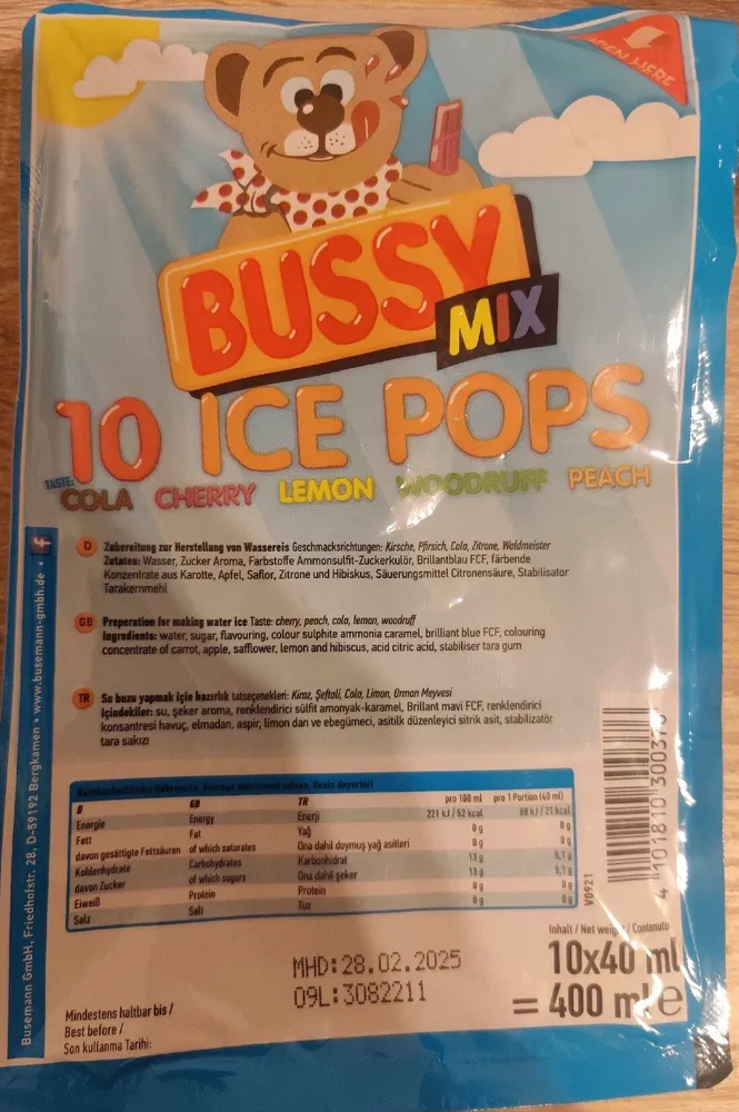Ice Pops