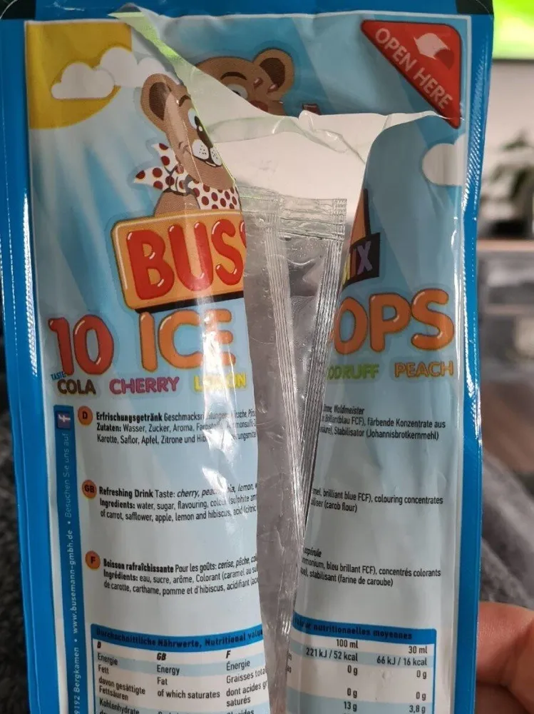 Bussy Ice Pops