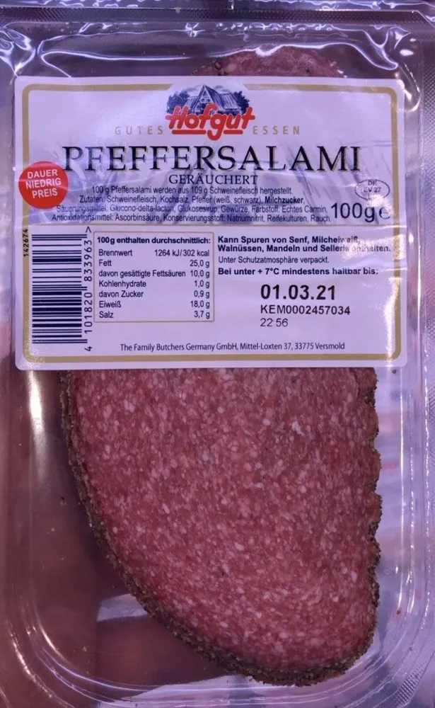 Pfeffersalami