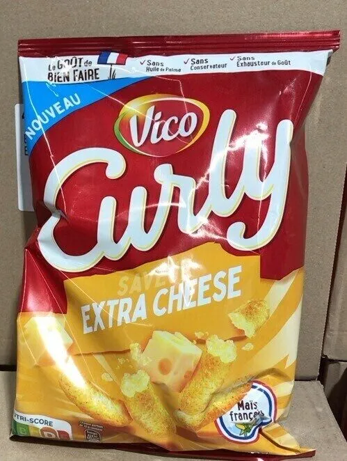 Curly extra cheese