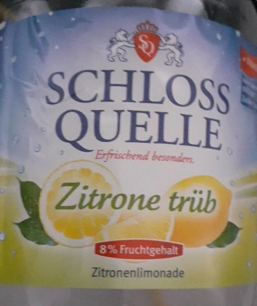 Zitronenlimonade Zitrone trüb