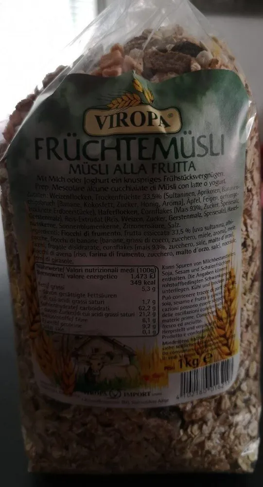 Fruchtemusli