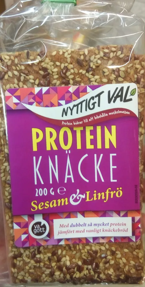 PROTEIN KNÄCKE Sesam & Linfrö