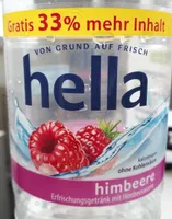 Erfrischungsgetränk mit Himbeeraroma