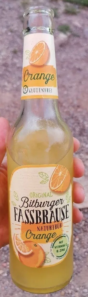 Fassbrause Naturtrüb Orange