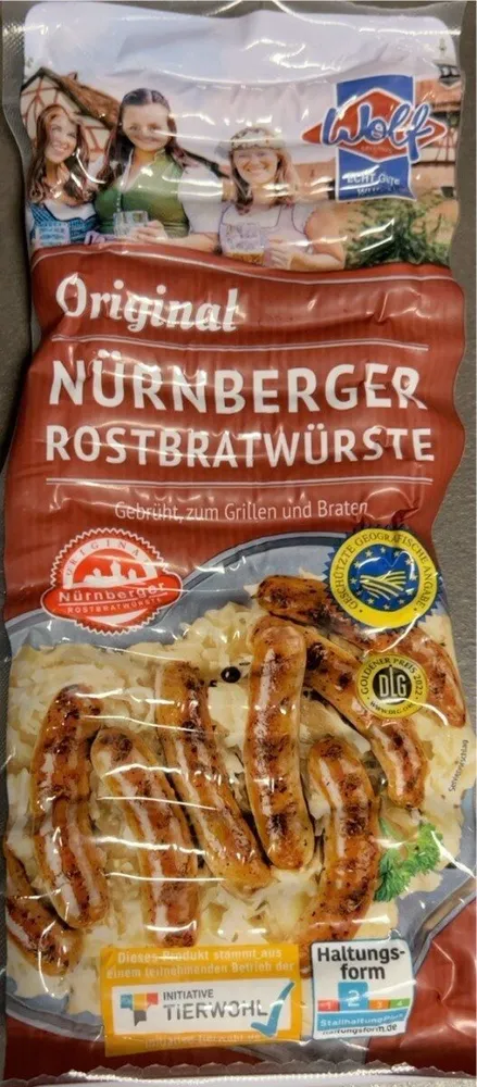 Nürnberger Rostbratwürste