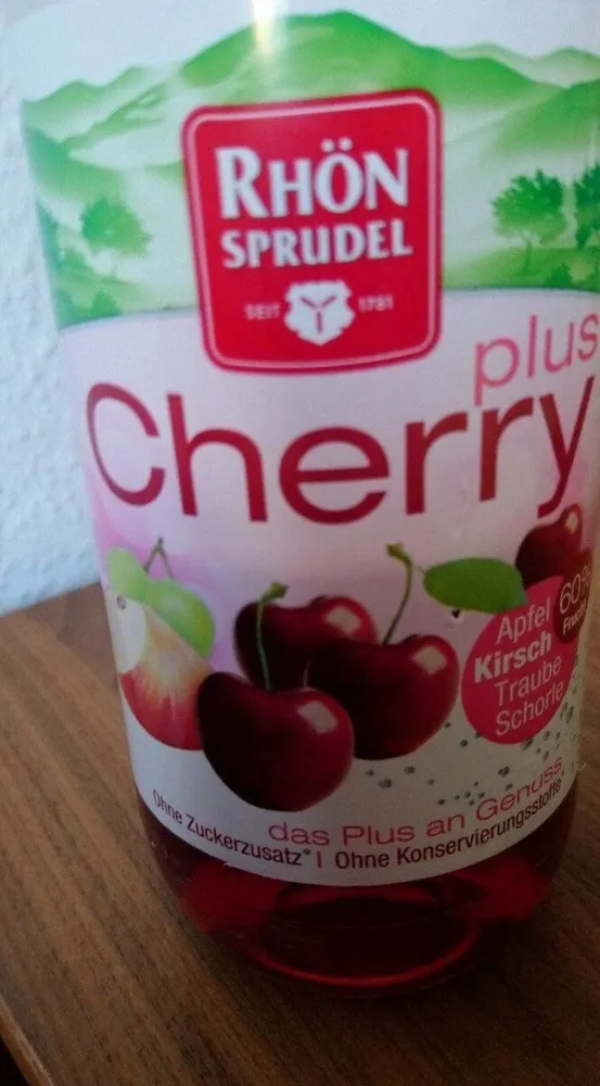 Rhön Sprudel Cherry plus