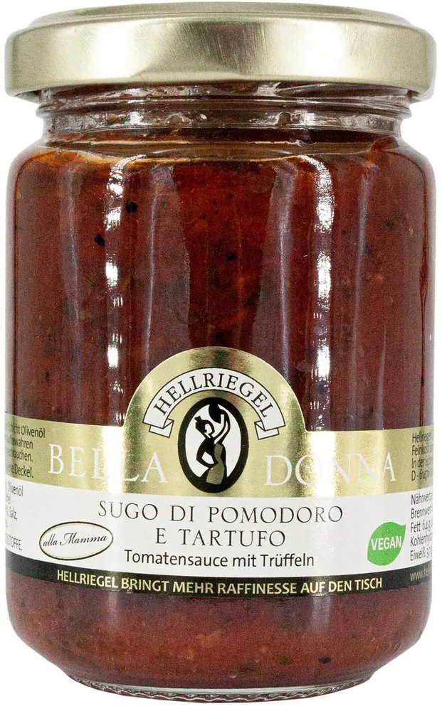 Hellriegel Bella Donna Tomatensauce mit Trüffel (Sugo di Pomodori)