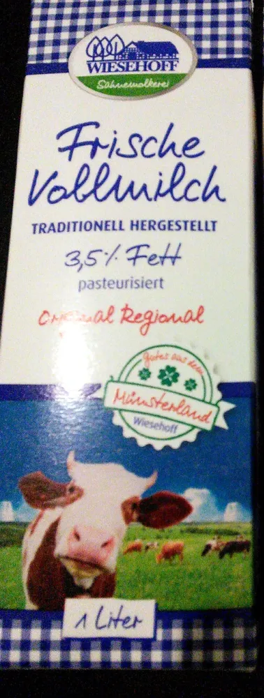Frische Vollmilch