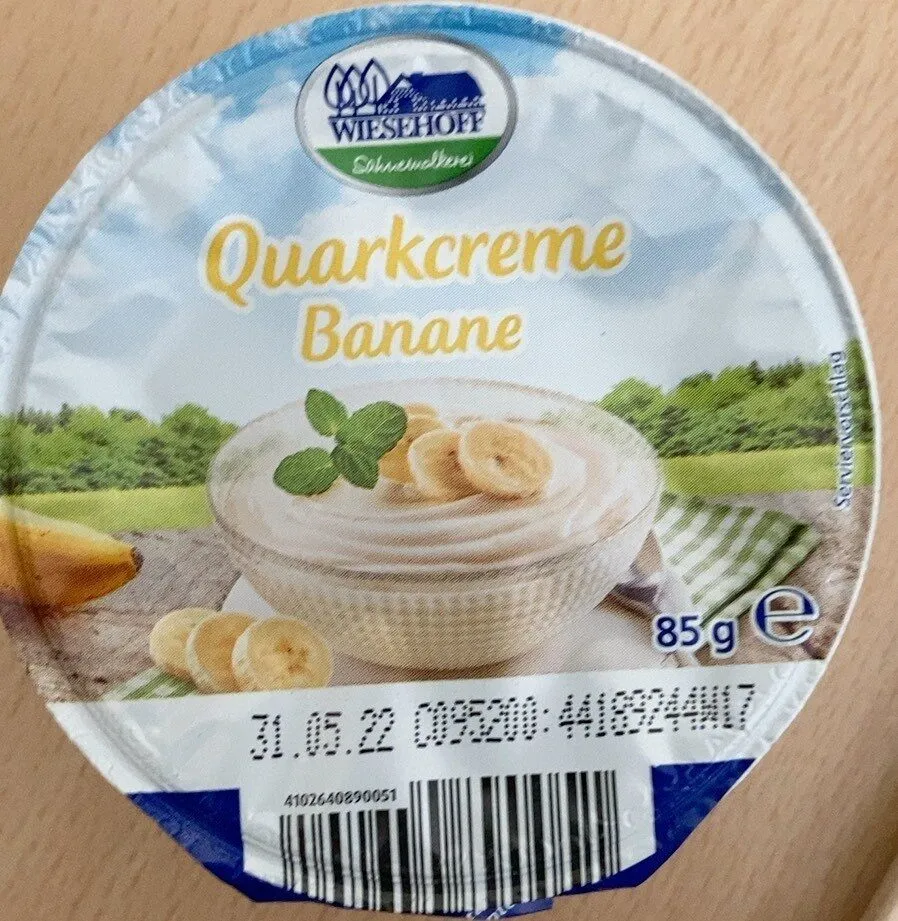 Quarkcreme Banane