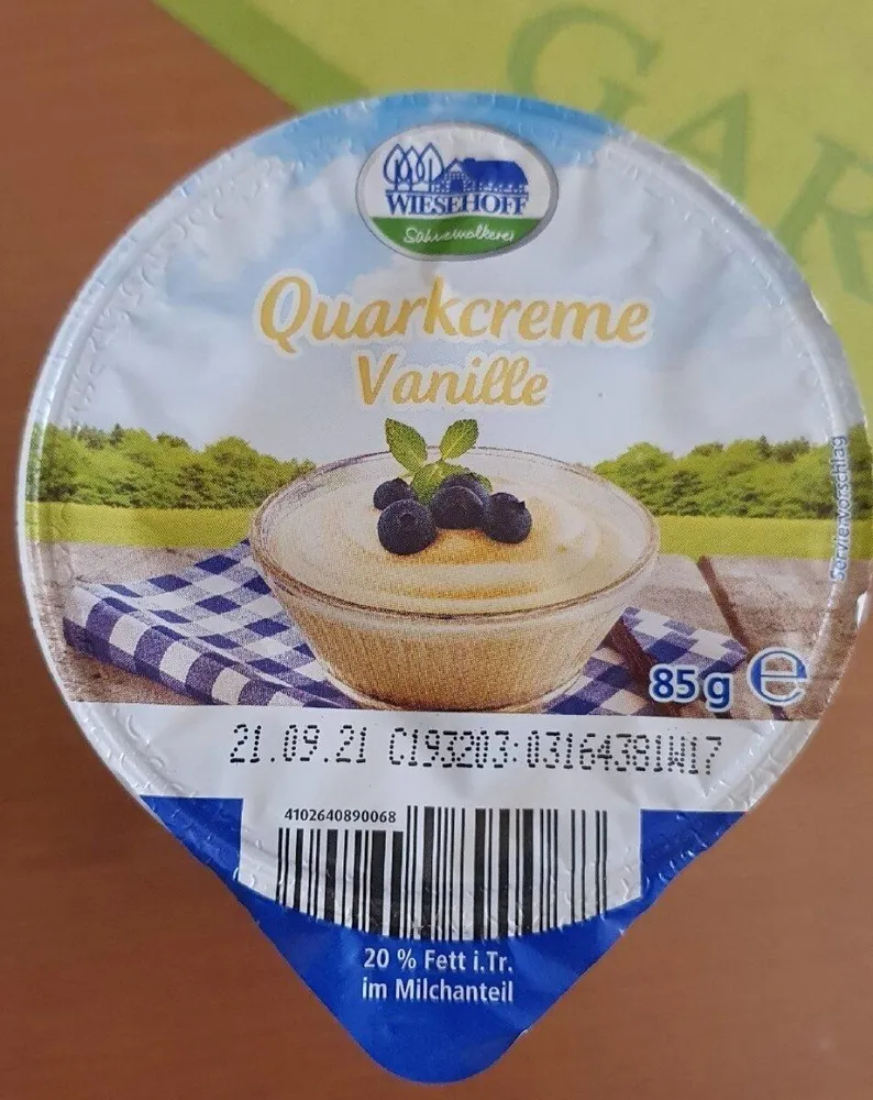 Quarkcreme Vanille