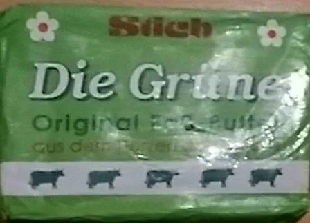 Die Grüne original Faß-Butter