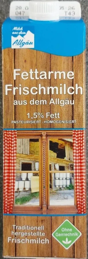 Fettarme Frischmilch