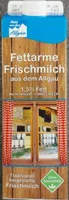Fettarme Frischmilch