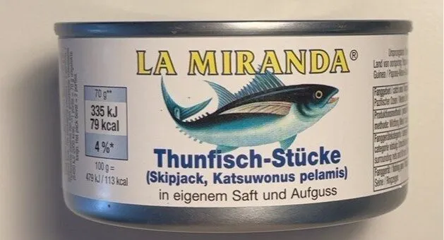 Fisch Thunfisch-Stücke