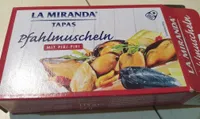 Pfahlmuscheln mit Piri - Piri