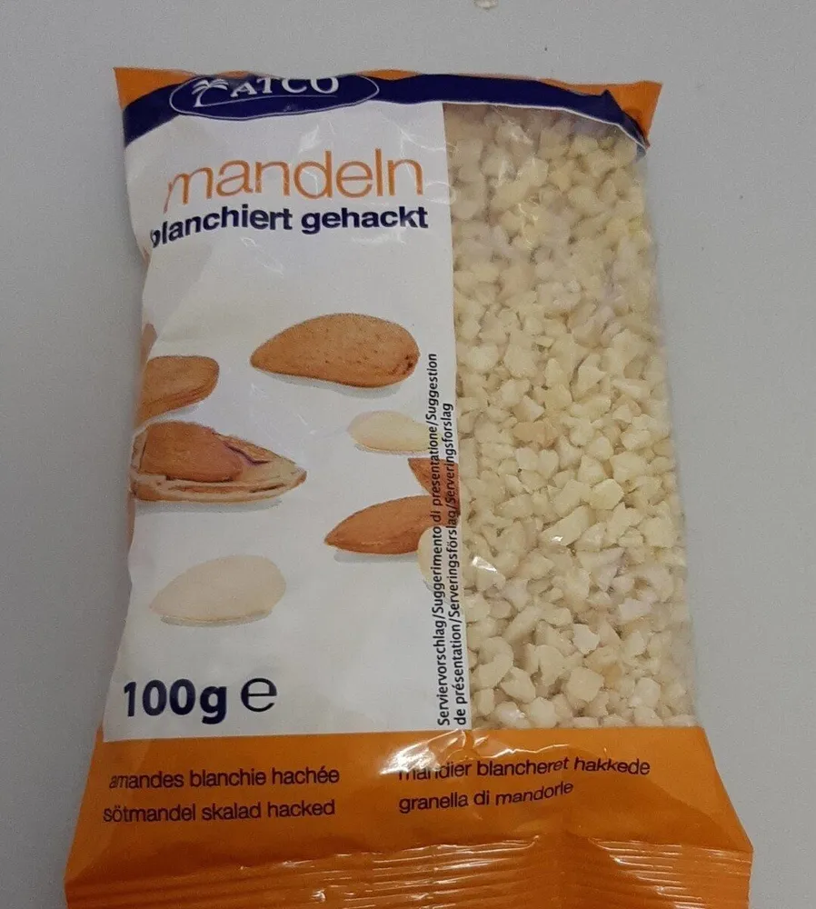 Mandeln blanchiert gehackt