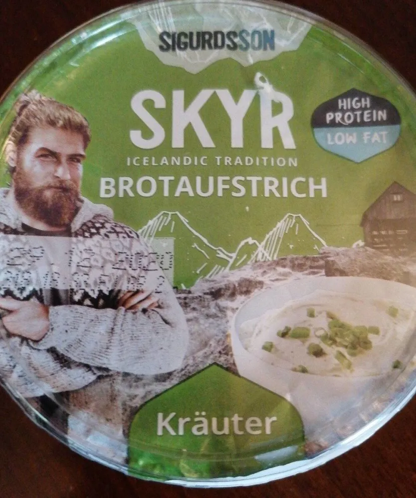 Skyr Brotaufstrich Kräuter