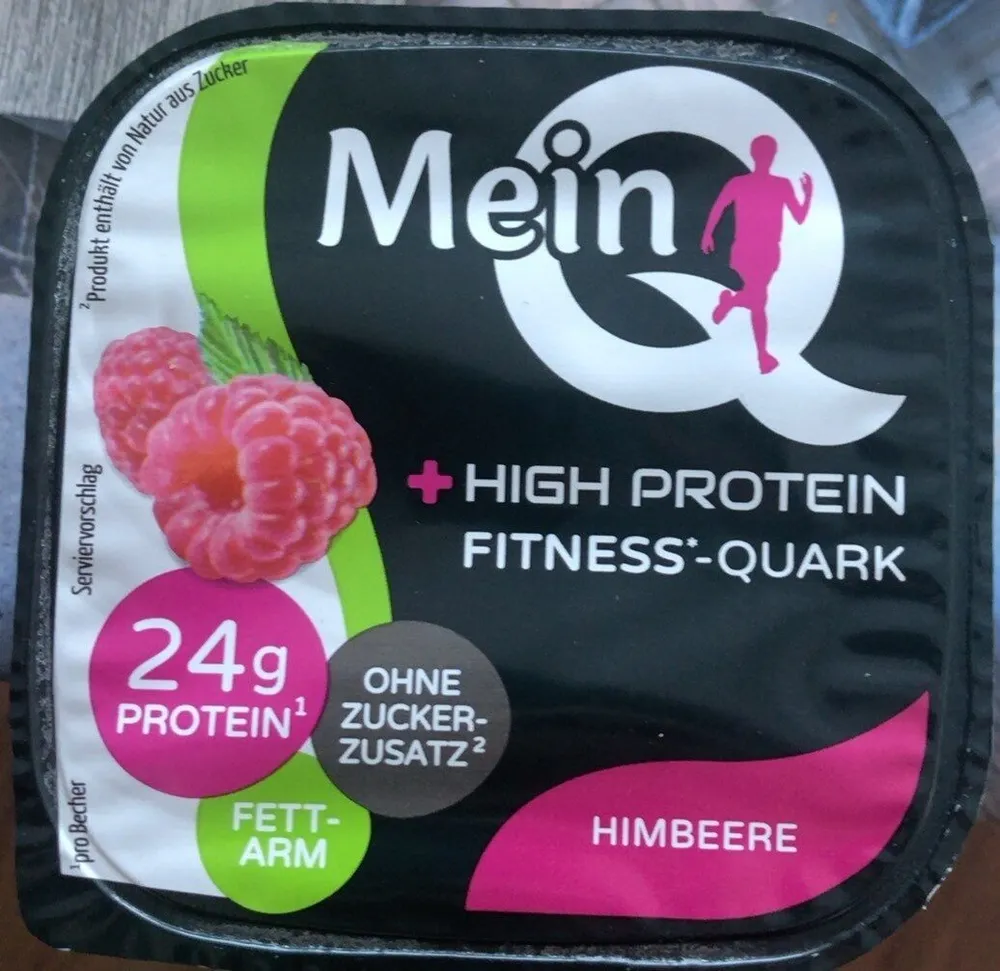 High Protein Fitness Quark Himbeere